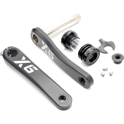 Fahrrad Kurbel New Mit Boden Kurbel 170 175 Crank Platte Rot 32 T 34 T 36 T 38 T GOLDIX MTB Bike GXP Kurbel Aluminium Legierung