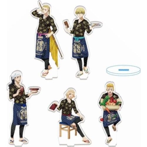 2021 Anime Tokyo Revengers Character Figure Stand Model Cosplay Manjiro Ken Takemichi Hinata Plate Acrylic Figure Model Props