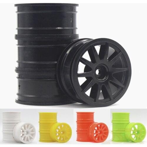 4pcs 1Set Plastic Wheel Rim Fit HPI HSP RC model 1:10 On-Road Racing Car 910ALL for HSP94123/94122/94103/D4/D3