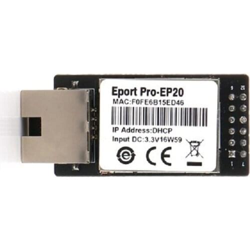 5pcs HF Eport Pro-EP20 With SDK Linux Server Port TTL Serial to Ethernet Embedded Module DHCP 3.3V TCP IP Telnet Network Port