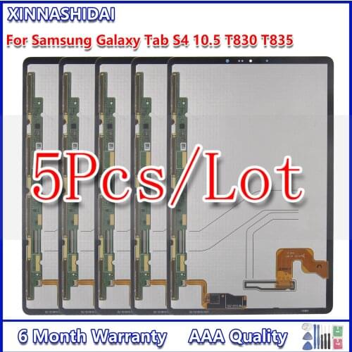 5PCS 10.5For t830 t835 100% trabalhou lcd com quadro de vidro da tela toque digitador assembléia