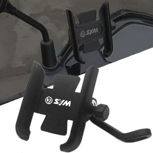 For SYM JP150 GR125 fiddle 3 FNX150 maxsym 400i 600i Motorcycle Accessories handlebar Mobile Phone Holder GPS stand bracket