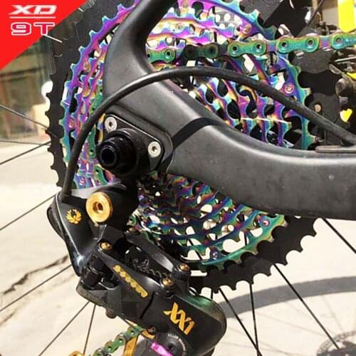 Free Shipping MTB 12 11-speed 9-50T Cassette Tape Ultimate XD Cassette Tape Rainbow 375g ULT Cassette Tape Ultra-light 12S