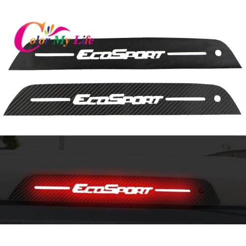 Color My Life Auto Car Brake Lights Protection Sticker Auto Brake Light Stickers for Ford Ecosport 2013 - 2017 Accessories