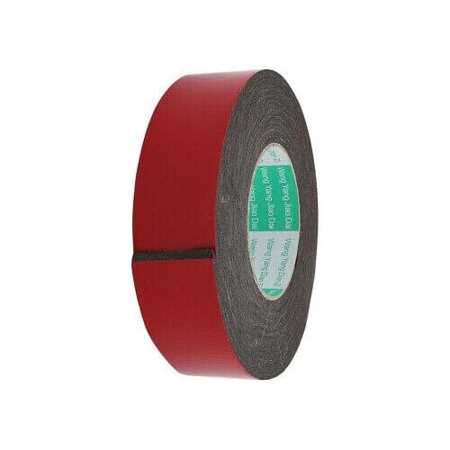 Door Seal 40x3mm Dual-sided Adhesive Shockproof Sponge Foam Tape 5M Length