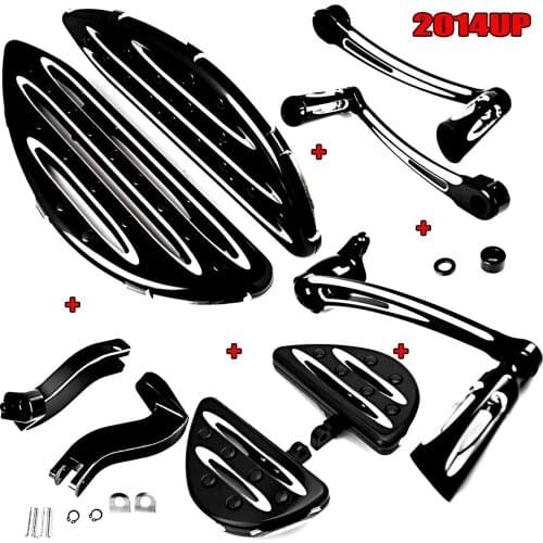Floorboards&Shift Lever&Brake Shift&Rear Passenger Mount For Harley Touring Road King Street Glide FLHX FLHR FLHTR 14-17