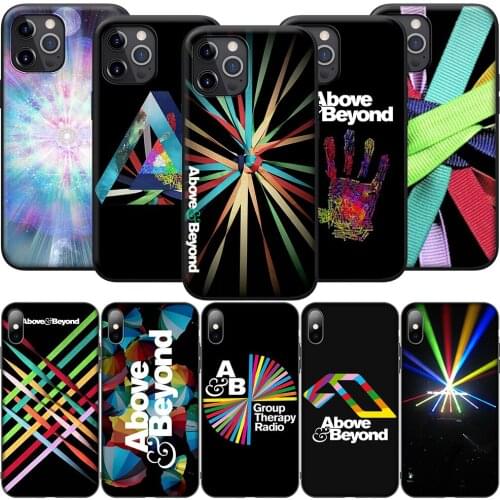 GX9 Above And A & B Beyond Silicone Soft Case for iPhone 12 Mini 11 Pro XS Max XR X 8 7 6 6S Plus 5 5S SE 2020
