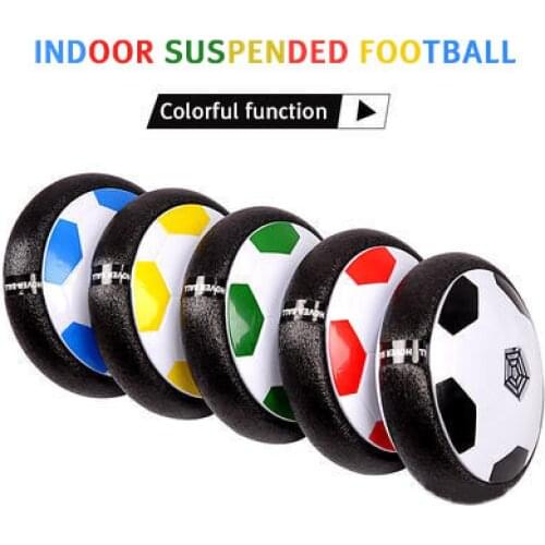 Parent Child Interaction Light Emitting Music Anti Collision Electric Air Cushion Suspension Football Toys Indoor Puzzle Toy Set