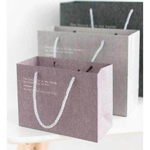 Creative Paper Gift Bag Business Gift Bag Shopping Packing Party Decoration wedding box for Christmas Gift paper tote bag