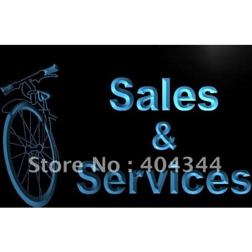LB727- Bicycle Motor Bike Services LED Neon Light Sign home decor crafts