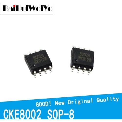 10Pcs/Lot CKE8002B 8002B 8002 CKE8002 XPT8002B XPT8002 SMD SOP8 SOP-8 Good Quality Chipset NEW