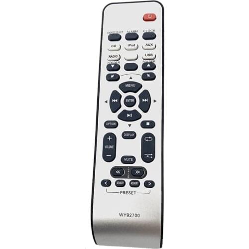 New Remote Control WY92700 Replace for Yamaha TSX-112 TSX-112ML TSX-112BL TSX-112RE TSX-112YL Mini CD Receiver