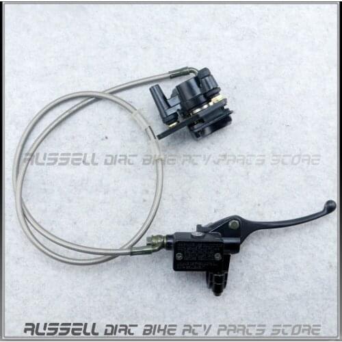 Front Hydraulic Caliper Brake Assembly Fits Chinese Dirt Pit Bike 50cc 70cc 110cc 125cc