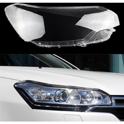 Car Front Headlight head light lamp Lens Shell Cover Replacement for Citroen C5 2010 2011 2012 2013 2014 2015 2016