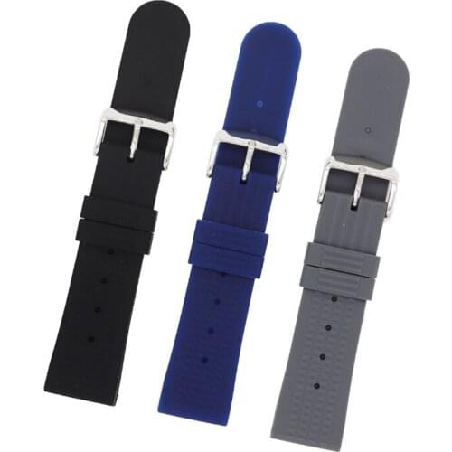 Watch Strap For Rolex Water Ghosts 20mm 22mm Durable Soft Silicone Replacement Sports Waterproof Bracelet Band Accessories