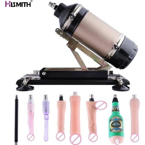 Hismith Sex Machine Gun for men with Vagina cup 6 different Accessories Anal sex female masturbation love machine sex products