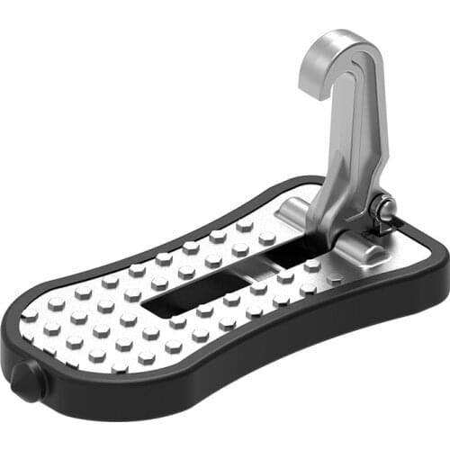 Universal Foldable Auxiliary Pedal Roof Pedal Foldable Car Vehicle Folding Stepping Ladder Foot Pegs Easy Access Car Accessories