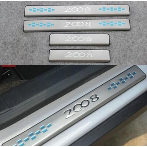 Накладки на пороги Peugeot YT China At AliExpress