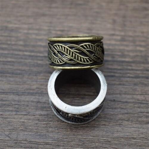 12pcs Celtic Intertwined Cross Knot Ring Engagement Wedding Band Party Jewelry Rings