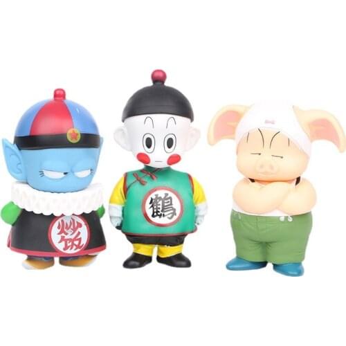 15cm Dragon Ball Classic Japan Comic Anime DB Pilaf Mr.Pig Oolong Humanoid Chiaotzu Dumplings Figure Model Toy Gift