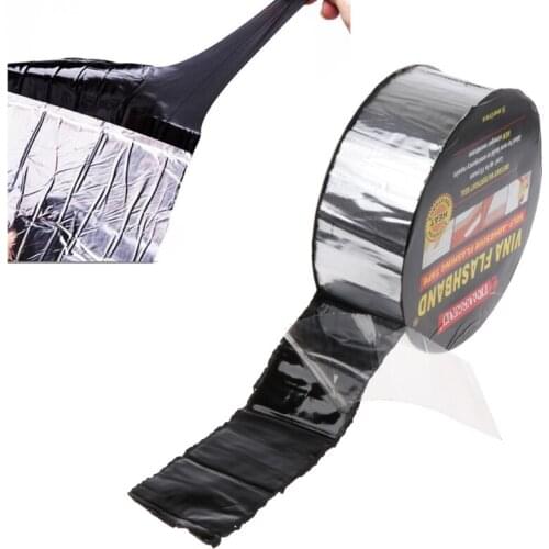 Aluminum Foil Butyl Rubber Tape Adhesive Sealing Best for RV Roof Marine Repair