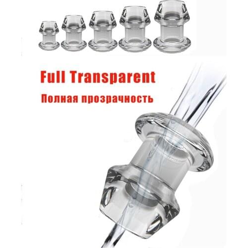 S/M/L Hollow Butt Plug Anal Speculum Prostate Massager Sex Toys For Women Men Anus Expanding Anal Dilator Vaginal Stimulator