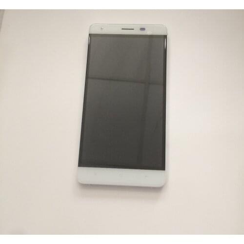 Used LCD Display Screen + Touch Screen + Frame For OUKITEL K6000 MTK6735 64bit Quad Core 5.5 Inch 1280x720 Free Shipping
