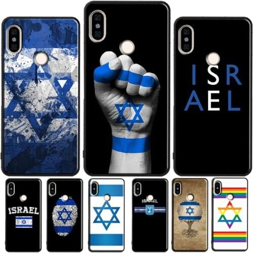 Israel Flag Case For Xiaomi Redmi Note 10 Pro 8T 9S 7 8 9 Pro Phone Cover For Redmi 9 9A 9C 9T K40 8A