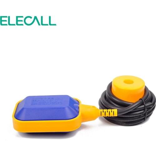ELECALL EM15-2 2M Controller Float Switch Liquid Switches Liquid Fluid Water Level Float Switch Controller Contactor Sensor