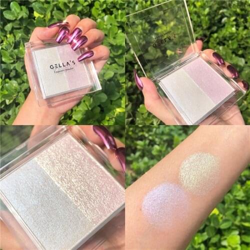Highlighter Make Up Palette Iluminador Face HighLighter Bronzer Contour Powder Shimmer Face Corrector Highlight Glitter Cosmetic