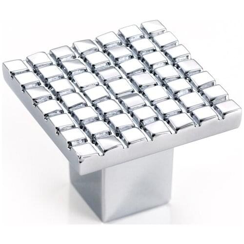 HJY Bright Chrome Kitchen Cabinet Handle Modern Simple Fashion Furniture Hardware Drawer Cupboard Wardrobe Door Pulls Z213