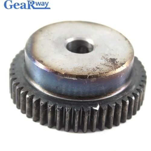 Metal Gear Wheel 1Module 50T 45Steel Spur Gear pinion 6/8/10/12/15mm Bore 1 Mould 50Teeth Metal Gear Wheel Pulley