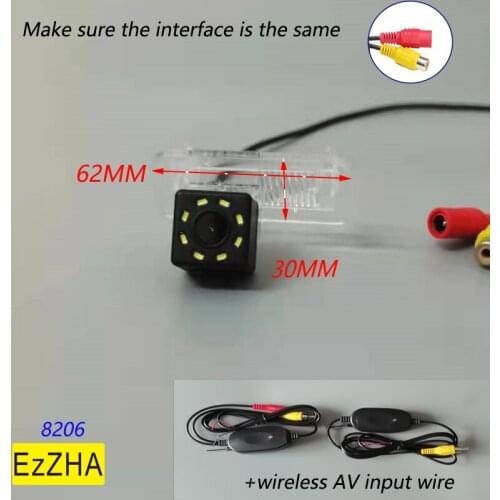 Monitor rear View reverse Parking camera for Mercedes Benz R Class R350 R500 ML350 CLS W203 W211 W209 B200 B180 A160 W219 4 LED