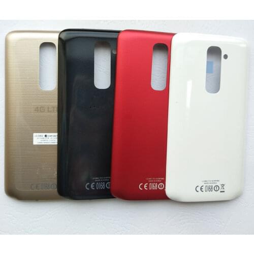 ZUCZUG New Plastic Battery Cover Rear Housing For LG G2 D802 Back Case With NFC+Logo D802 Replacement Part