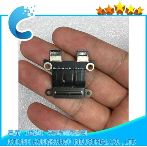 Original New A1706 A1707 DC Power Port For Macbook Retina 13" 15" A1706 A1707 Power Jack Board 2016 2017 820-00484-02