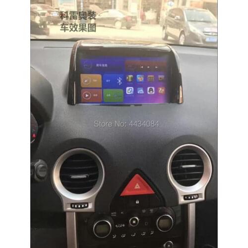 Ouchuangbo car gps stereo radio for Renault Koleos 2012 support 4 core 1080P RAM 2GB ROM 32GB android 7.1 OS