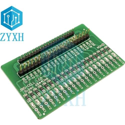 Lithium 18650 Battery Test Board LED Indicator Detection BMS 3S 4S 5S 6S 7S 8S 9S 10S 11S 12S 13S 14S 15S 16S 17S 18S 19S 20S