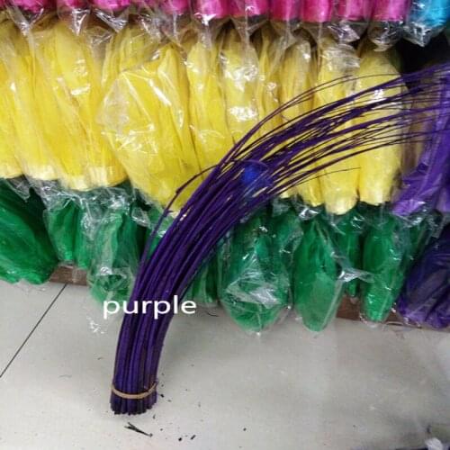 Purple ostrich feather pole 10-200pcs length 16-20 inches / 40-50 cm DIY jewelry decoration