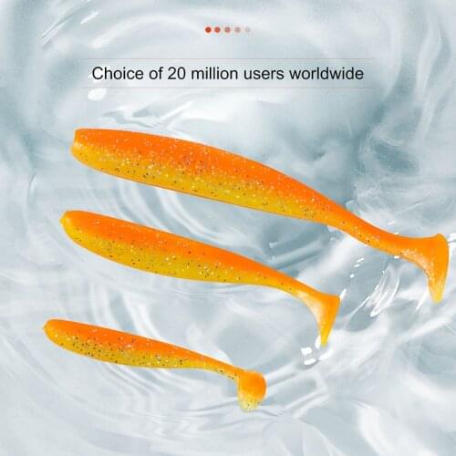 Eight Claws Craw Soft Bait Shad Artificial Soft Jigging Lure Circular T Tail Rubber Soft Swimbait Worms Silicone Fishing Lures