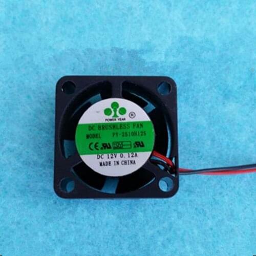 Brand new and original XFAN 2510 2.5cm fan RDM2510S 12V 0.08A 2wires