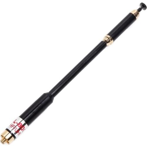 Harvest AL-800 Dual Band 144/430MHz SMA-Female Telescopic Antenna AL800 for WOUXUN TYT HYT BAOFENG BF-888S UV-5R Radio
