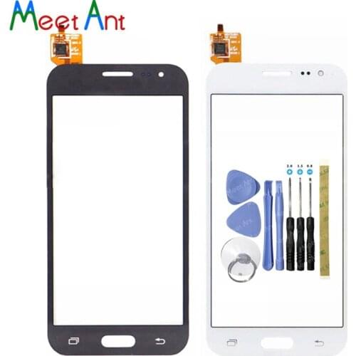 High Quality 4.7" For Samsung Galaxy DUOS J2 2015 J200 J200F Touch Screen Digitizer Sensor Outer Glass Lens Panel