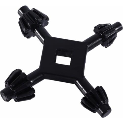 1Pcs 4 In 1 Multi-function Universal Chuck Key Drill Drilling Holder Spanner Ratchet Socket Ring Combination Grip Star Wrench