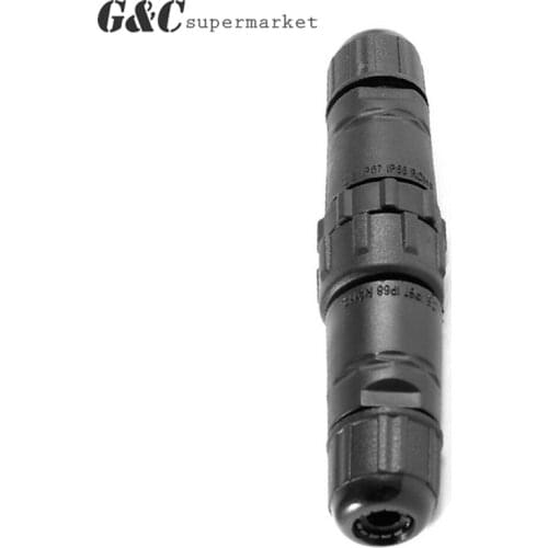 1PCS IP68 IP67 4-pin waterproof connector adapter screw lock cable industrial wire connector plug electronic accessories safety