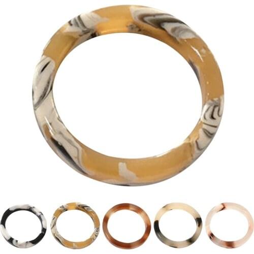 1pc Knuckle Ring Decorative Fashion Simple Ring Finger Ring Unisex Plain Band Ring Jewelry Accessories Party Dress Up