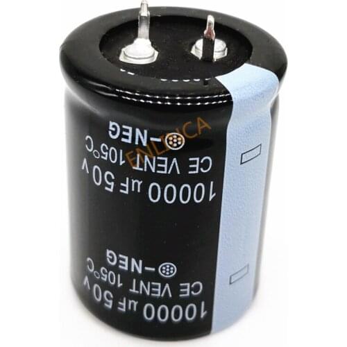 10pcs/lot 50V 10000UF Radial DIP Aluminum Electrolytic Capacitors size 30*40 10000UF 50V Tolerance 20