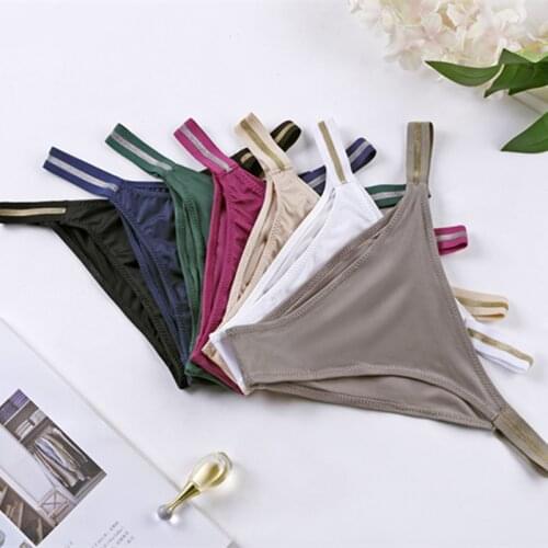 3Pcs Lightweight Non-sense Experience Womens Briefs Comfortable Breathable Girls Pant Inhibit Bacteria Cotton Female Underwear