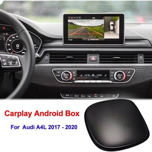 64GB ROM Car Multimedia Video Player Android Carplay Box AI VOICE Assistant For Audi A4L 2017-2020 Bluetooth 5.0 Head Unit 4GNet