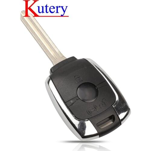 Kutery Remote Control Car Key Shell Case For SsangYong Korando Kyron Actyon Rexton 2 Buttons Car Key Auto Replacement Uncut Key