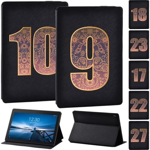 Tablet Case for Lenovo Tab M10 Plus/Tab E10/Tab M10 Shockproof Folding Stand Tablet Cover Case + Stylus